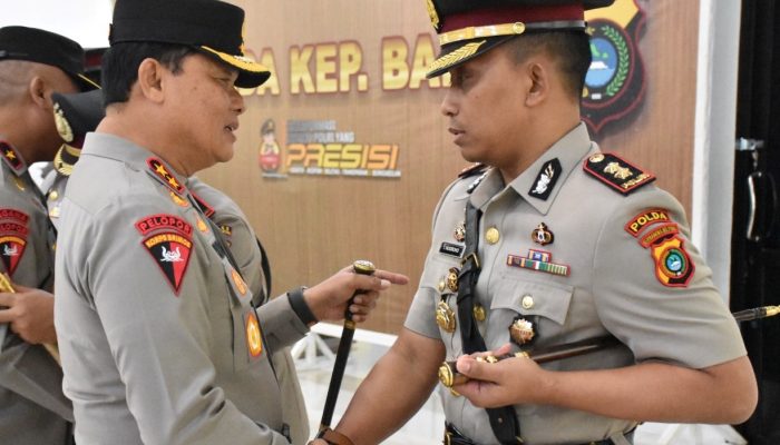 Trihanto Nugroho Gantikan Toni Sarjaka di Polres Bangka Selatan