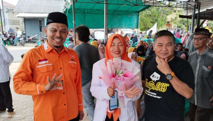 Kampanye Trio PKS Bangka Barat, Ini Motivasi Fauziah Ikut Nyalon