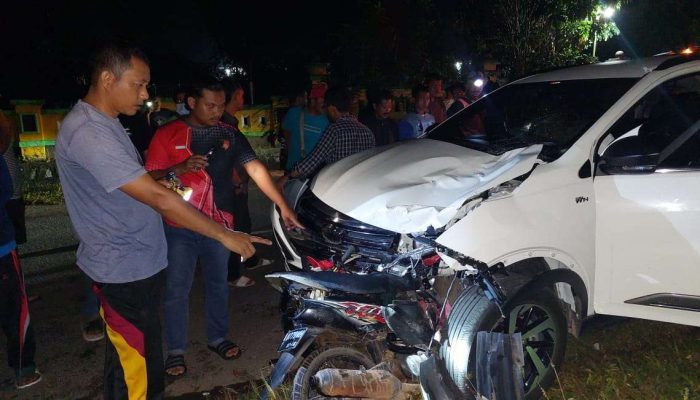 Tabrakan dengan Toyota Rush, Seorang Pengendara Motor Tewas Tergilas