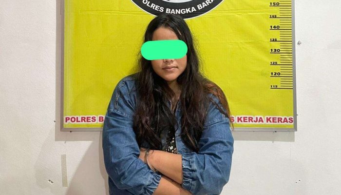 Si Cantik Bawa 11 Paket Sabu Diringkus Tim Hantu