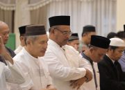 Sholat Tarawih Perdana Digelar di Rumdin Gubernur Babel