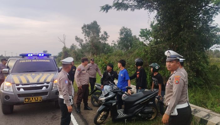 Terima Aduan Masyarakat Ada Aksi Balap Liar, Polda Babel Langsung Gercep