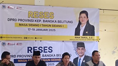 Rina Tarol Serap Aspirasi Masyarakat Desa Rias