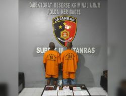 Polisi Berhasil Bongkar Praktik Judi Togel di Kabupaten Bangka, 2 Pria Diamankan