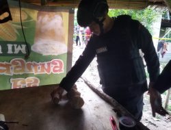 Warga Muntok Temukan Diduga Granat, Tim Jibom Brimob Polda Babel Langsung Cek