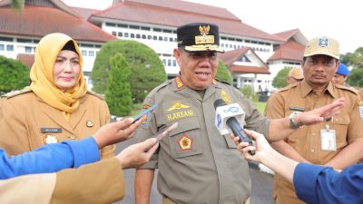Gubernur Hidayat Arsani : Apel Sebulan Sekali, Absensi 2 Kali