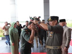 Gubernur Hidayat Arsani Sambut Kedatangan Pangdam II/Sriwijaya