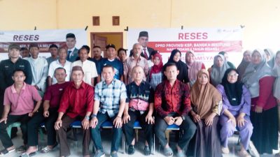 Himmah Olivia dan Rustamsyah Serap Aspirasi Petani dan UMKM di Paya Benua