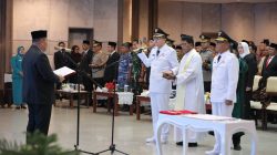 Lantik Bupati dan Wakil Bupati Bangka Barat, Gubernur Hidayat Arsani Ajak Kepala Daerah Bersinergi Membangun Bangka Belitung