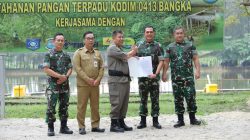 Gubernur Hidayat Arsani Serahkan SK Hibah Tanah Ke Korem 045 Gaya, Disaksikan Langsung Kasad TNI