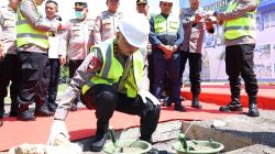 Lakukan Peletakan Batu Pertama Barak Siaga Polairud, Kapolda Babel Harap Bisa Bermanfaat Bagi Anggota